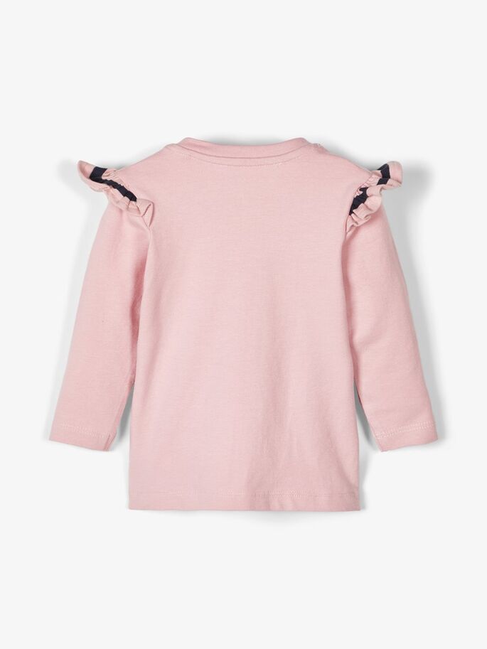 NAME IT BABY - NBFTURID LS TOP - Pink Nectar