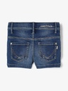 NAME IT MINI - NMFSALLI DNMCILLE 2198 SHORTS CAMP - Medium Blue Denim