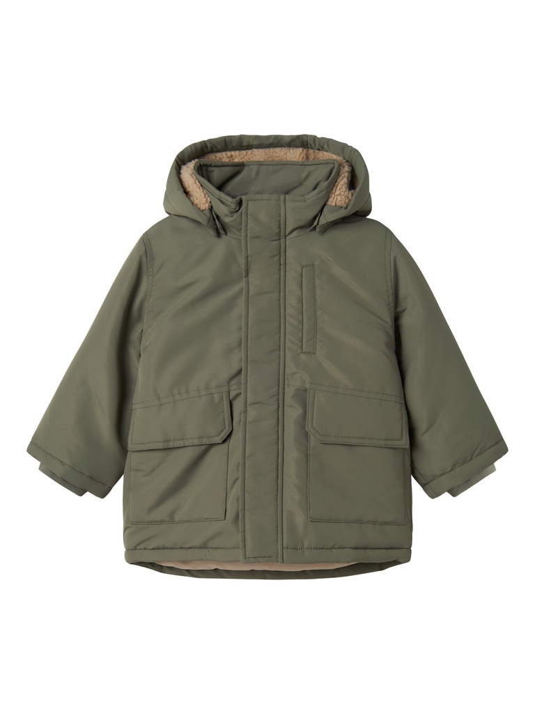 NAME IT MINI - NMM MARLOW PARKA JACKET PB - Dusty Olive