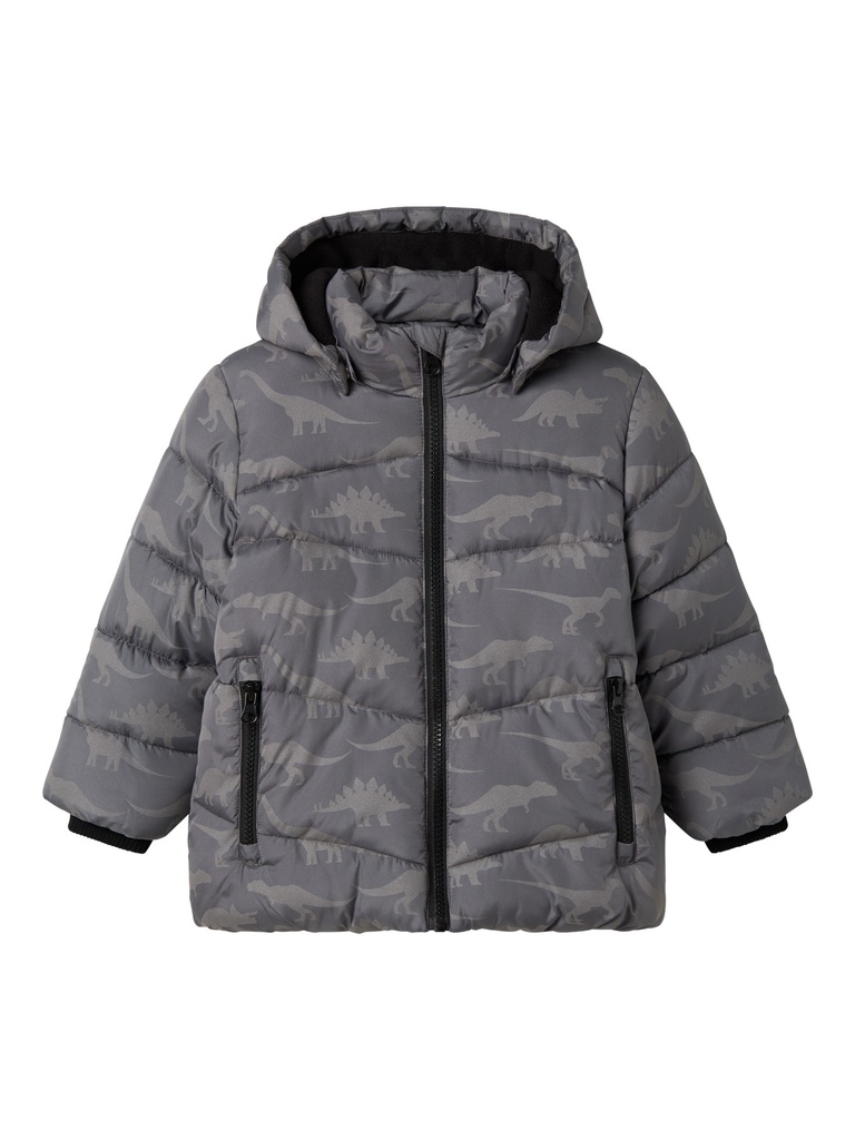 NAME IT MINI - NMM MOSAN PUFFER JACKET REF1 - Poppy Seed