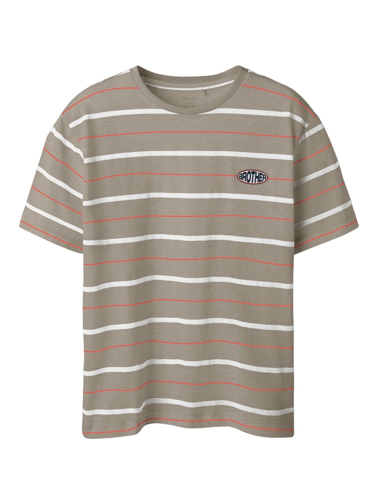 NAME IT KIDS - NKM FRITZ SS NREG TOP BOX  PB - Aluminium