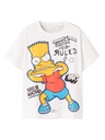 NAME IT KIDS - NKM JUDA SIMPSONS NREG SS TOP BOX BFU - Cloud Dancer