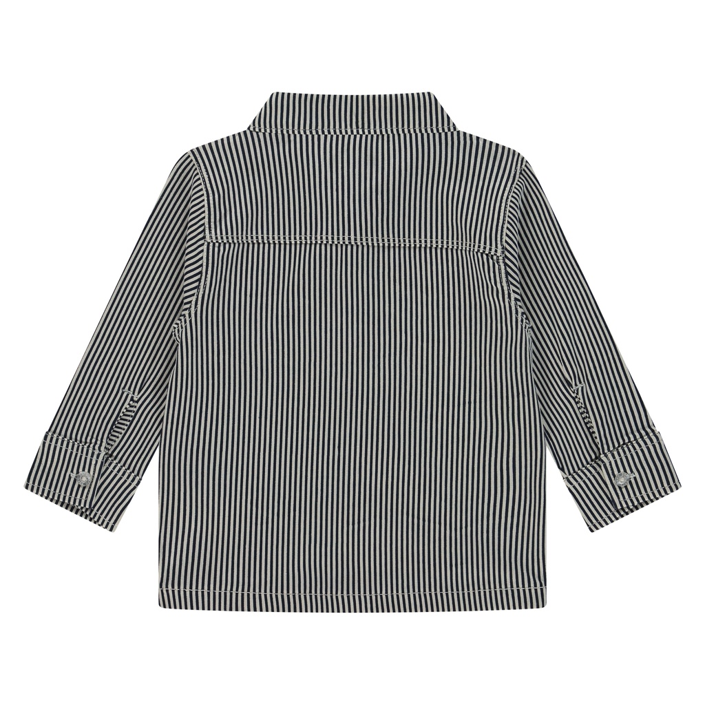 Babyface - baby boys shirt long sleeve - Dark Blue - BBE25627541-4004