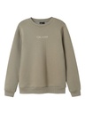 LMTD - NLM NAUGUST LS BRU O-NECK SWEAT - Shadow