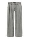 LMTD - NLF BEA DNM NW PLEAT WIDE PANT - Medium Grey Denim