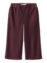 NAME IT MINI - NMF RISILK WIDE PANT R - Burgundy