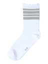 NAME IT KIDS - NKF SILLE STRIPE SOCK - Bright White Grey Melange