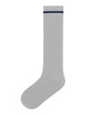 NAME IT KIDS - NKF RYA KNEE SOCK - Grey Melange Ocean Cavern