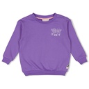 Feetje - Sweater met backprint - Rolling into Spring - Paars - 91600458