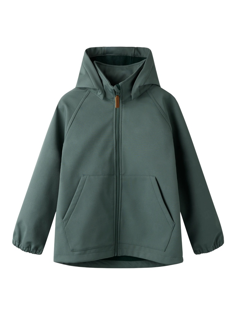 NAME IT MINI - NMM ALFA08 SOFTSHELL JACKET MAGIC 1FO TB - Balsam Green