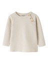 NAME IT BABY - NBM BRIPO LS O-NECK - Vintage Khaki