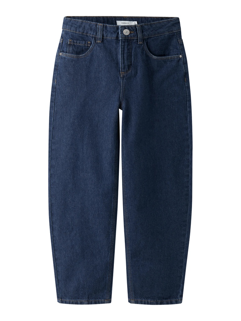NAME IT KIDS - NKF BELLA BALLOON JEANS 2105-RM B - Dark Blue Denim