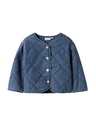 NAME IT MINI - NMF JULIETTE QUILT DNM JACKET 6016-PA B - Dark Blue Denim