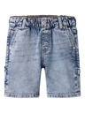 NAME IT MINI - NMM BEN LOOSE DNM BERMUDA 8620-BC NOOS - Light Blue Denim