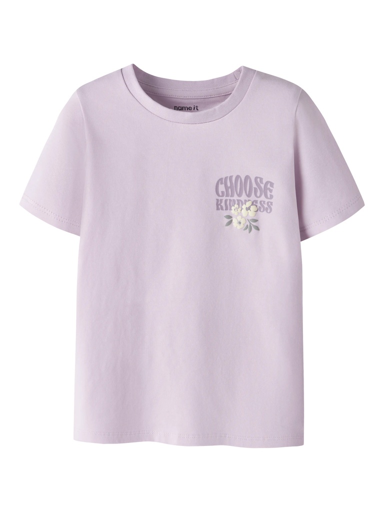 NAME IT MINI - NMF DARTIANA SS TOP - Lavender Fog