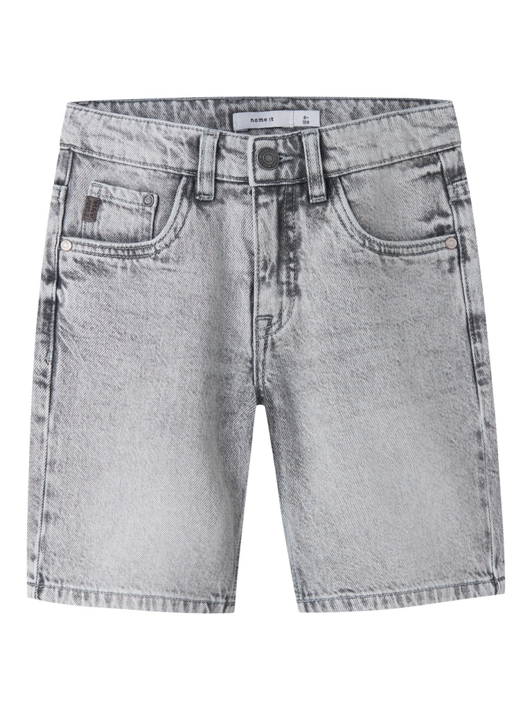 NAME IT KIDS - NKM RYAN REG L DNM SHORTS 6750-DM NOOS - Grey Denim