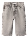 NAME IT KIDS - NKM RYAN DNM BERMUDA 3800-IM NOOS - Grey Denim