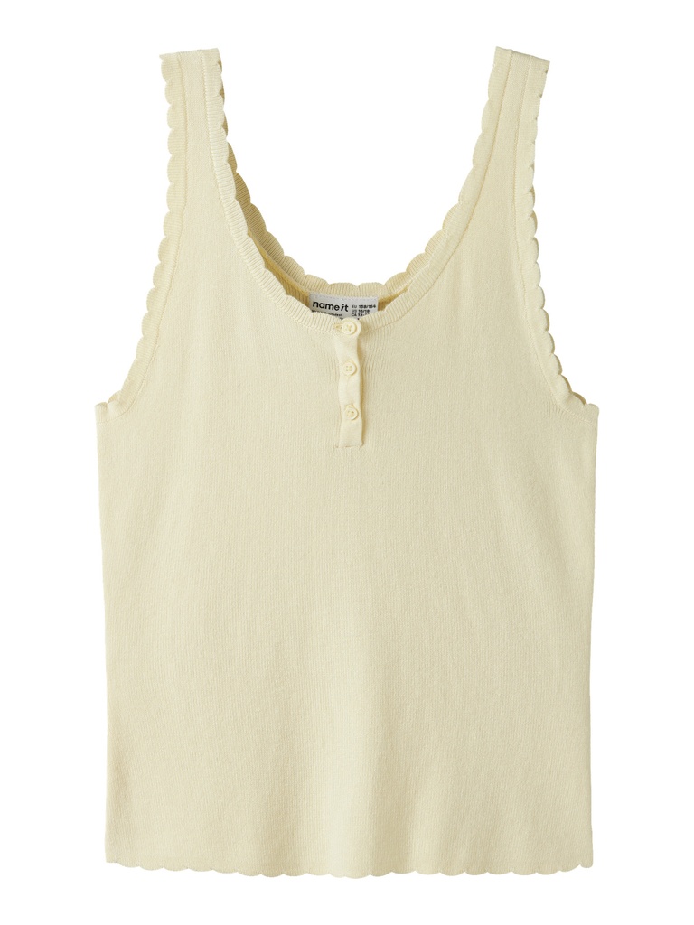 NAME IT KIDS - NKF FILISA KNIT STRAP TOP - Pear Sorbet