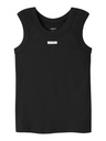 NAME IT KIDS - NKF FLYRA SL SLIM TOP - Black