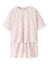 NAME IT KIDS - NKF NIGHTSET BOXY CHERRY NOOS - Mauve Morn CHERRY