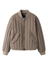 NAME IT KIDS - NKF MELODY QUILT JACKET TB - Fossil