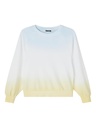 LMTD - NLF FEMIA LS SHORT SWEAT - Mellow Yellow