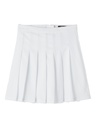 LMTD - NLF HELGA PLEATED SKIRT - Bright White