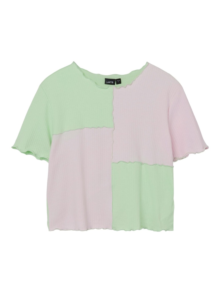 LMTD - NLF NUNNEMIX SS CROP R TOP - Cherry Blossom