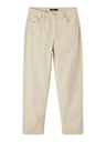 LMTD - NLF TWIZZA HW MOM PANT - Oatmeal