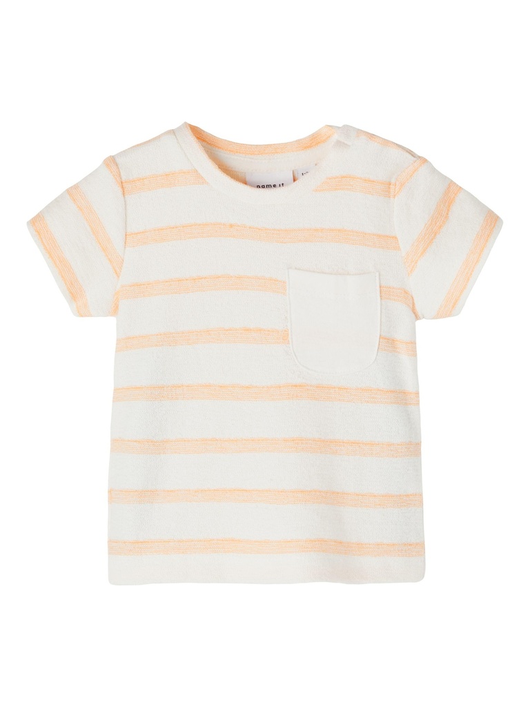 NAME IT BABY - NBM JENS SS TOP - Salmon Buff