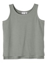 NAME IT KIDS - NKF HELVIRA LIGHT SWEAT TANK TOP - Forest Fog
