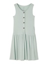 NAME IT KIDS - NKF JALIA SL DRESS CAMP - Subtle Green