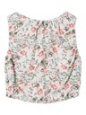 NAME IT KIDS - NKF JOSE CROPPED STRAP TOP - White Alyssum