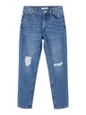 NAME IT KIDS - NKF ROSE DNMATANDO HW MOM PANT NOOS - Medium Blue Denim