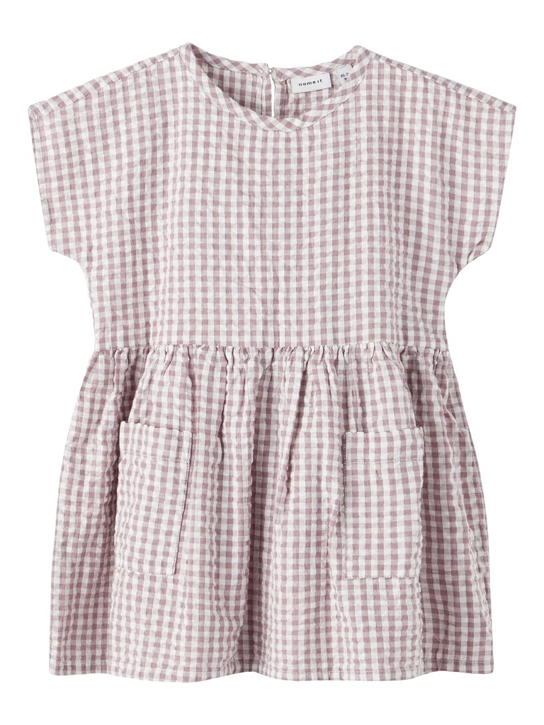 NAME IT MINI - NMF HEAIA CAPSL DRESS - Quail