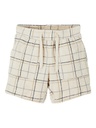 NAME IT MINI - NMM JAMIL LONG SHORTS - Oatmeal