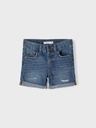 NAME IT MINI - NMM RYAN DNMBAPIMS 2632 L SHORTS - Medium Blue Denim