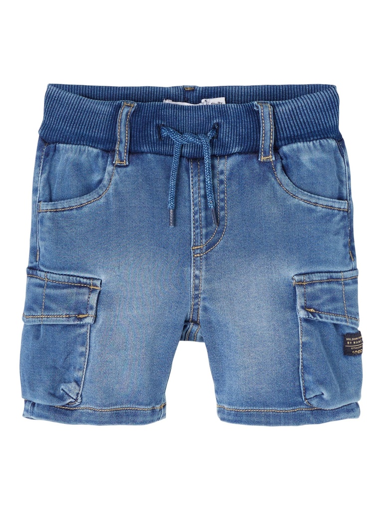 NAME IT MINI - NMM RYAN DNMTOLIGHTS 2615 L SHORTS NOOS - Medium Blue Denim