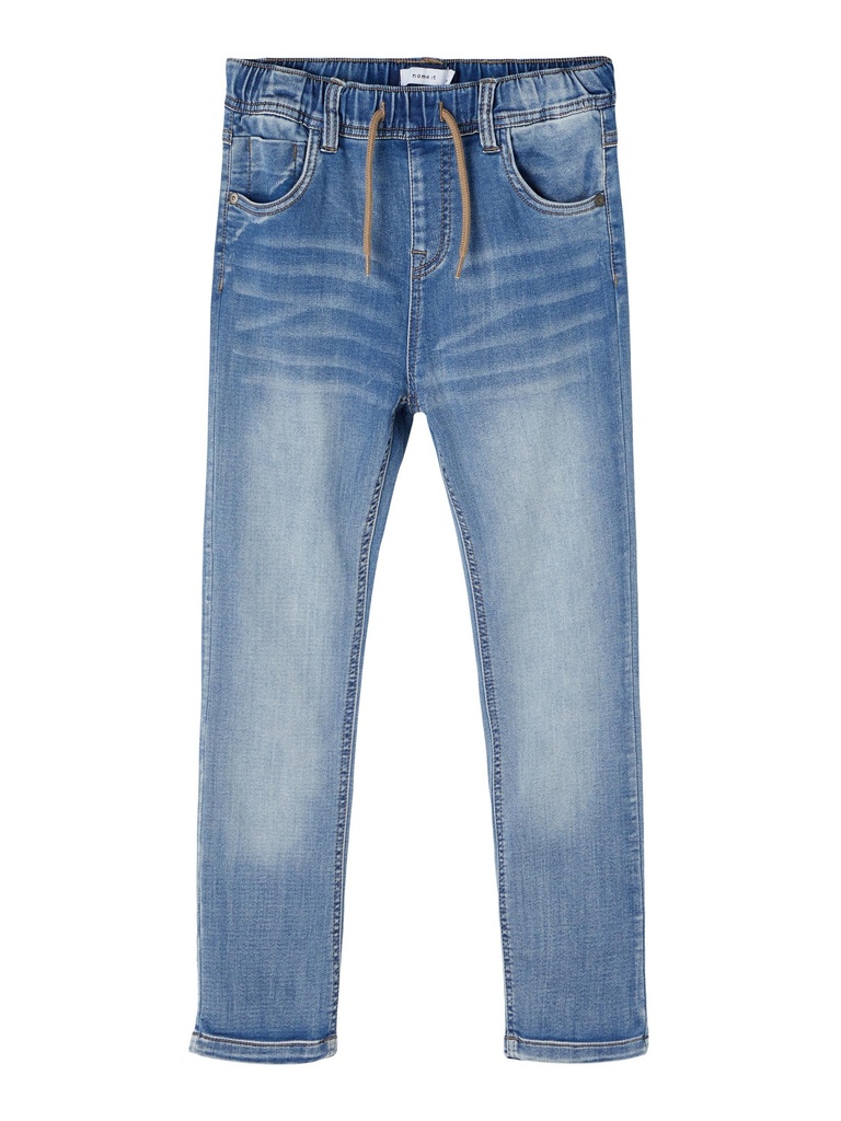 NAME IT KIDS - NKM ROBIN DNMTHAYER SWE JOGGER NOOS - Light Blue Denim