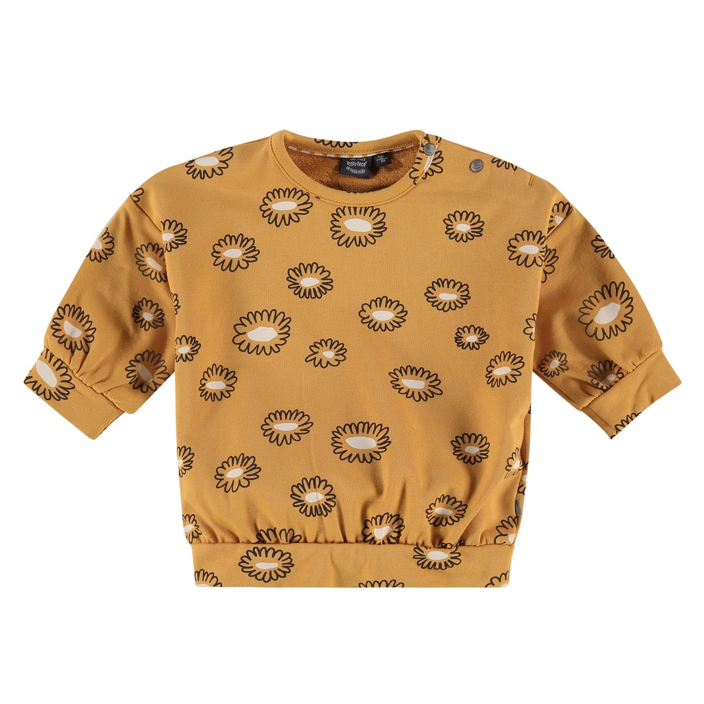 Babyface - baby girls sweatshirt - MUSTARD - NWB22228422