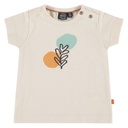 Babyface - baby girls t-shirt short sleeve - ivory - NWB22128609