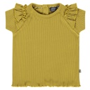 Babyface - baby girls t-shirt short sleeve - MUSTARD - NWB22228620