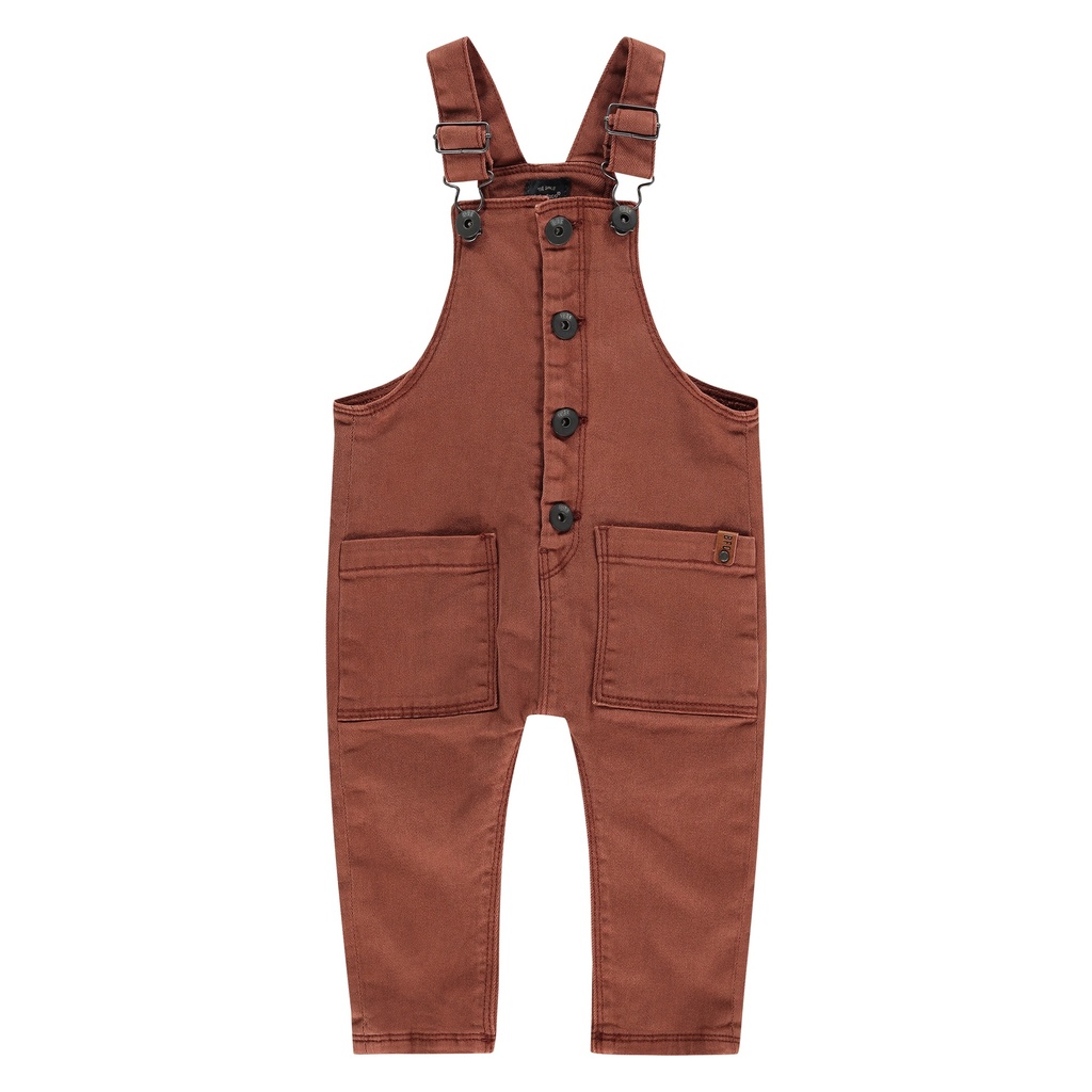 Babyface - boys dungaree - caramel - BBE22107216