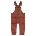 Babyface - boys dungaree - caramel - BBE22107216