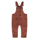 Babyface - boys dungaree - caramel - BBE22107216