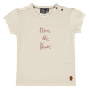 Babyface - girls t-shirt short sleeve - ivory - BBE22208626
