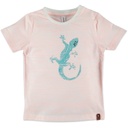 Baby Face - boys t-shirt sh.sl. - NEON CORAL