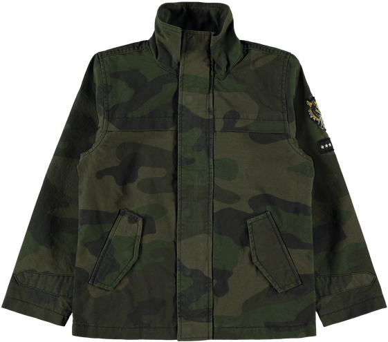 NAME IT KIDS - NKM MYLVESTER CAMO JACKET - Rosin