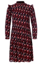 Looxs - Little 7/8 dress l.sleeve - Honeycomb - 2033-7886-978