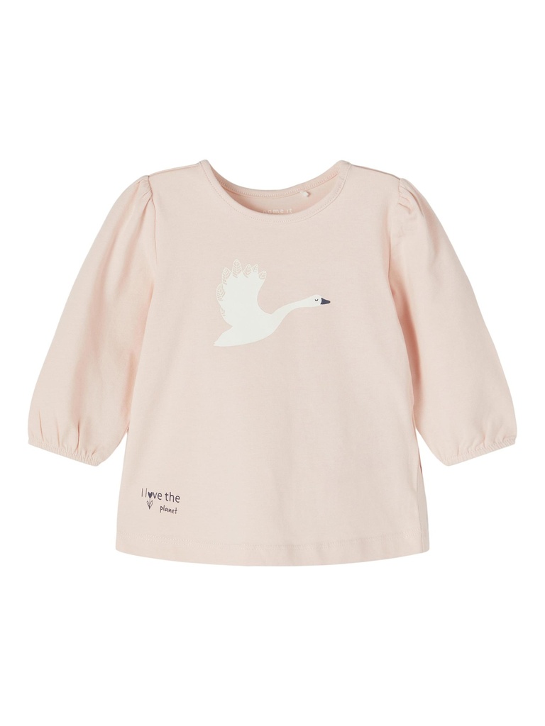 NAME IT BABY - NBF BONNIE LS TOP - Peach Whip